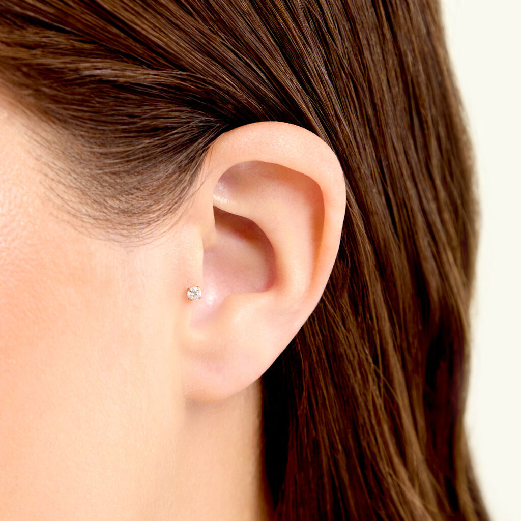 Piercing Ilona Acier Jaune Oxyde De Zirconium - Bijoux Femme | Histoire d&rsquo;Or