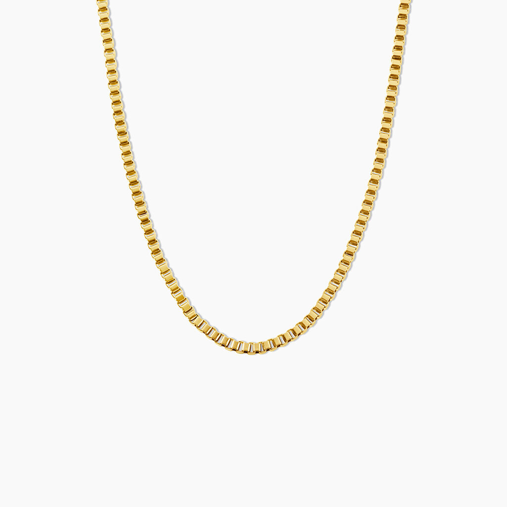 Collier Coraly Acier Jaune - Bijoux sans pierre Femme | Histoire d&rsquo;Or