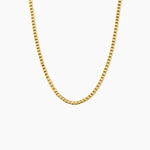 Collier Coraly Acier Jaune - Bijoux sans pierre Femme | Histoire d&rsquo;Or