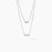Collier Tiwa Argent Blanc Oxyde De Zirconium - Colliers fantaisie Femme | Histoire d’Or
