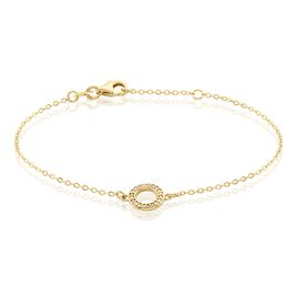 Bracelet Plaqué Or Klaar Oxydes De Zirconium - Bracelets fantaisie Femme | Histoire d’Or