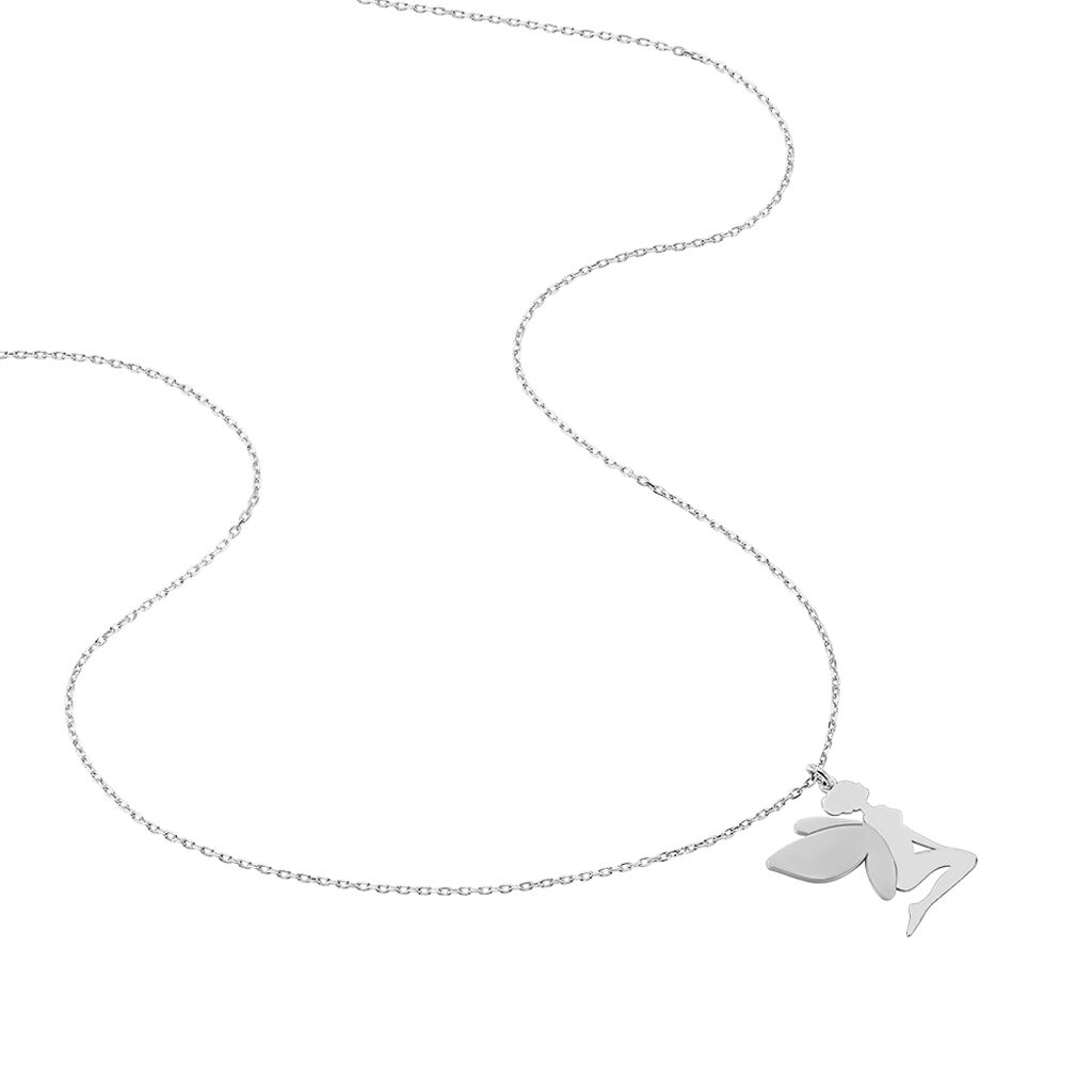 Collier Fanila Argent Blanc - Colliers fantaisie Femme | Histoire d’Or