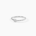 Bague Nuha Blanc Diamant Blanc - Bagues avec pierre Femme | Histoire d&rsquo;Or