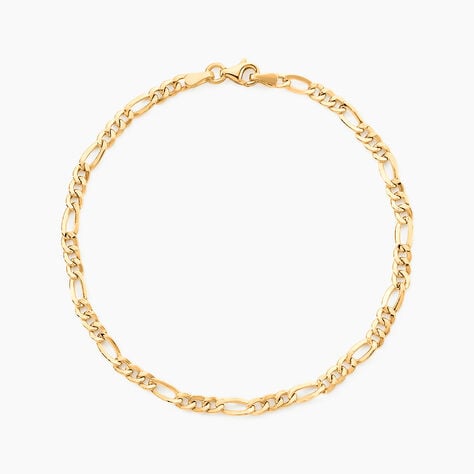 Bracelet Maille Cameo Or Jaune - Bracelets chaîne Homme | Histoire d’Or