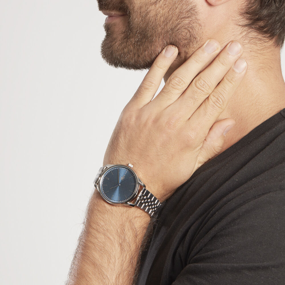 Montre lacoste hot sale homme bleu marine