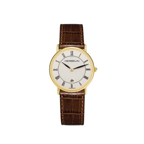 Montre Herbelin Classique Blanc - Montres Femme | Histoire d&rsquo;Or