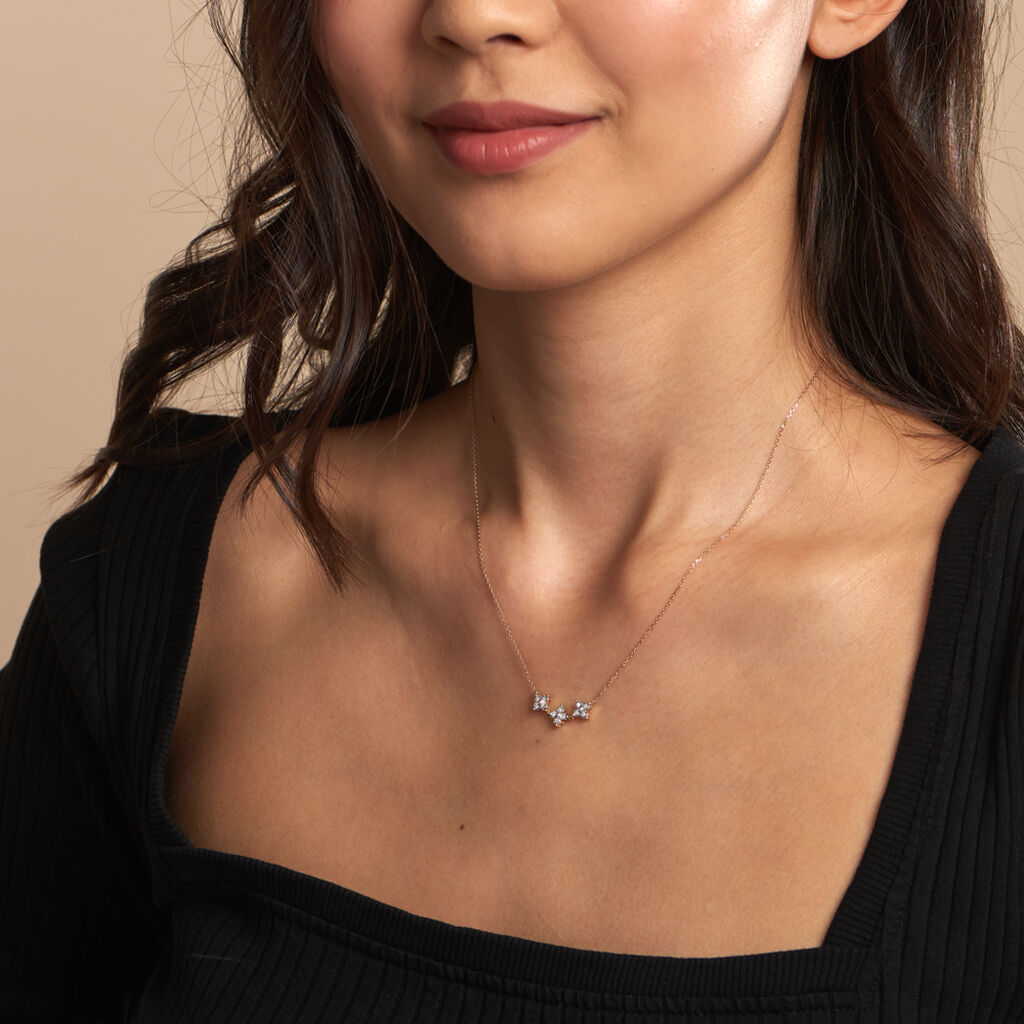Collier Eternal Spring Or Jaune Diamant - Colliers Femme | Histoire d’Or