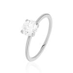 Bague Solitaire Gatiane Argent Oxyde De Zirconium - Bagues solitaires Femme | Histoire d&rsquo;Or