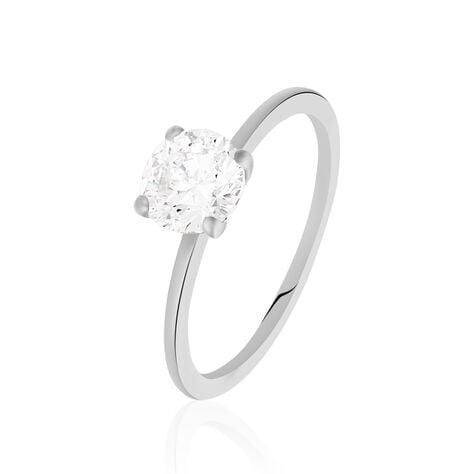 Bague Solitaire Gatiane Argent Oxyde De Zirconium - Bagues solitaires Femme | Histoire d&rsquo;Or