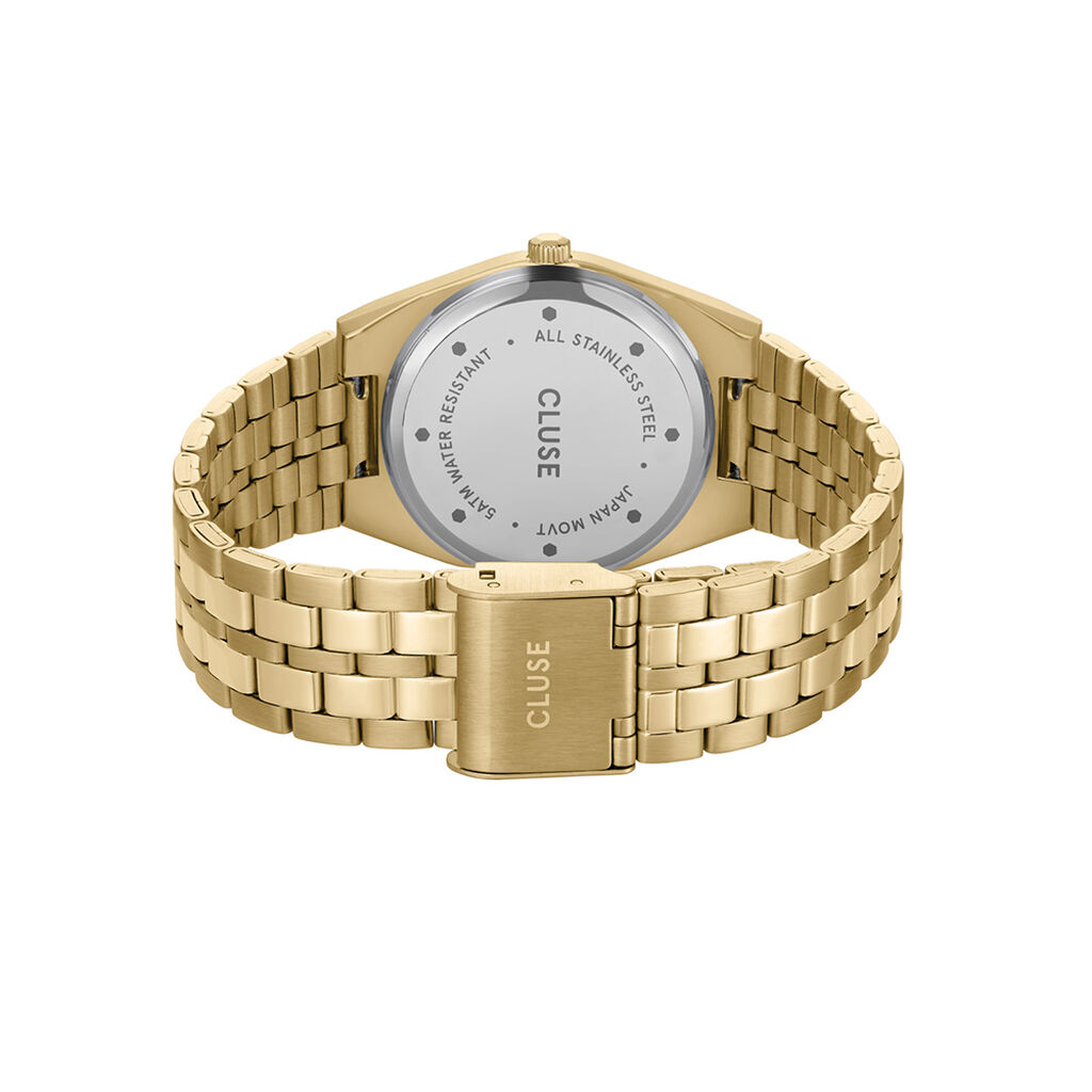 Montre Cluse Retro 70's Dor&eacute; - F&ecirc;te des m&egrave;res Femme | Histoire d&rsquo;Or