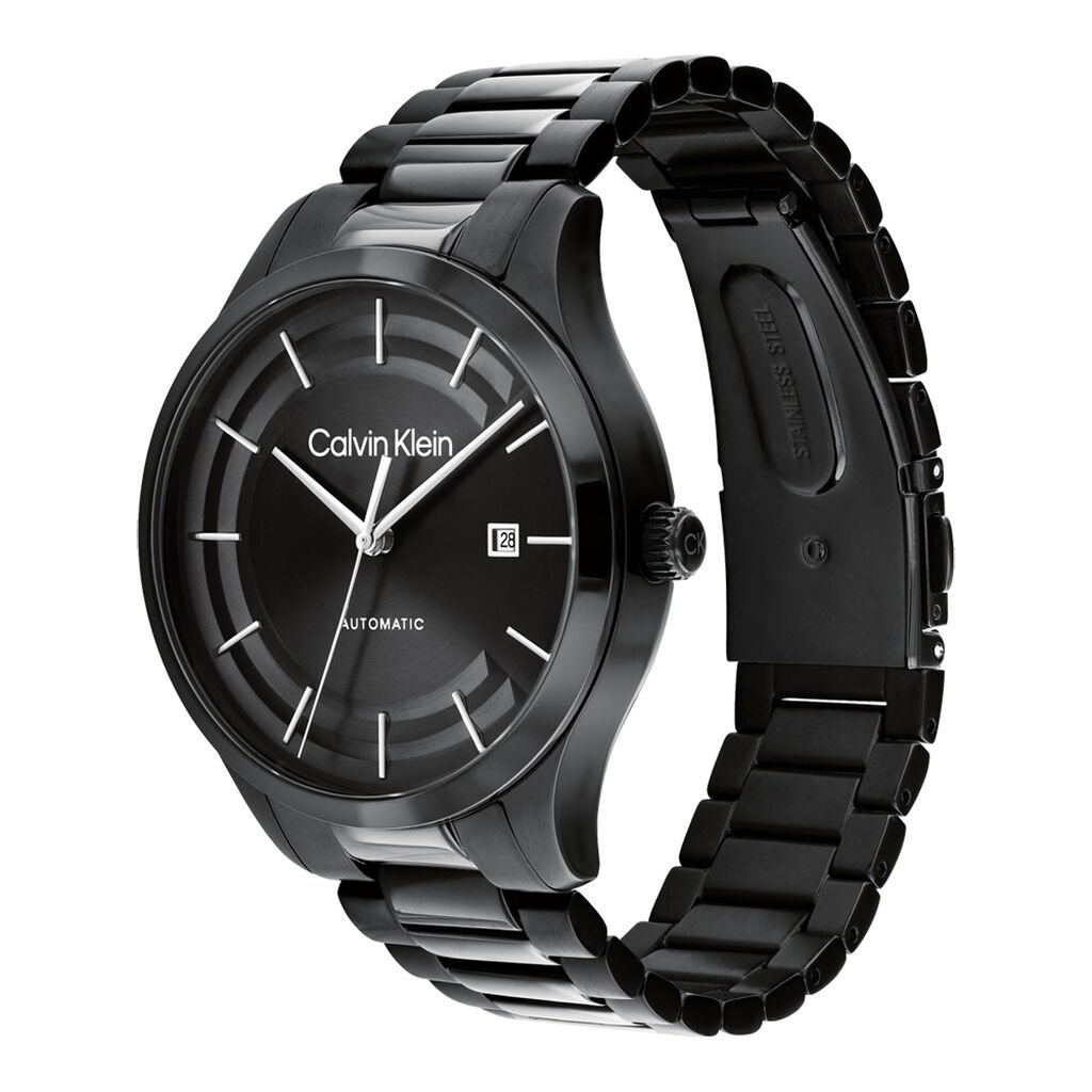 Montre Calvin Klein Iconic Automatic Noir - Montres Homme | Histoire d’Or