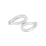 Bague Kali Argent Blanc Oxyde De Zirconium - Bagues avec pierre Femme | Histoire d&rsquo;Or