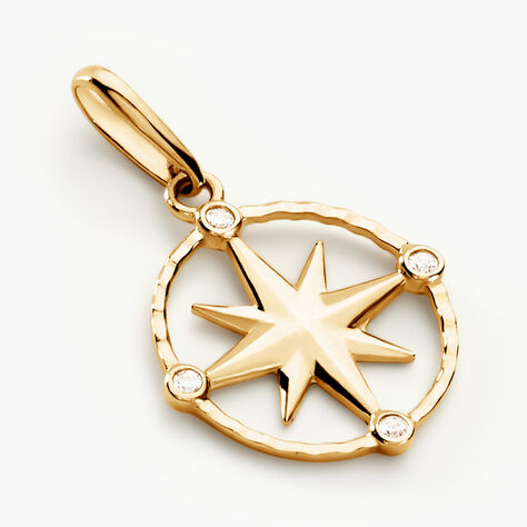 Pendentif Bethania Or Jaune Oxyde De Zirconium - Pendentifs Femme | Histoire d’Or