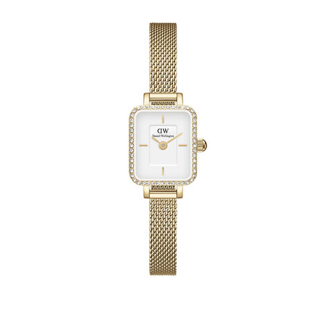 Montre Daniel Wellington Quadro Mini Blanc - Montres Femme | Histoire d&rsquo;Or