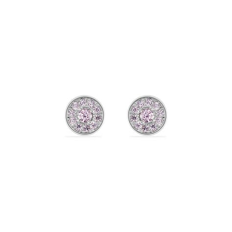 Boucles D'oreilles Puces Auxana Argent Blanc Oxyde De Zirconium - Boucles d'oreilles fantaisie Femme | Histoire d’Or