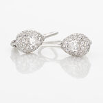 Boucles D'oreilles Pendantes Feyza Argent Blanc Oxyde De Zirconium - Boucles d'oreilles fantaisie Femme | Histoire d&rsquo;Or