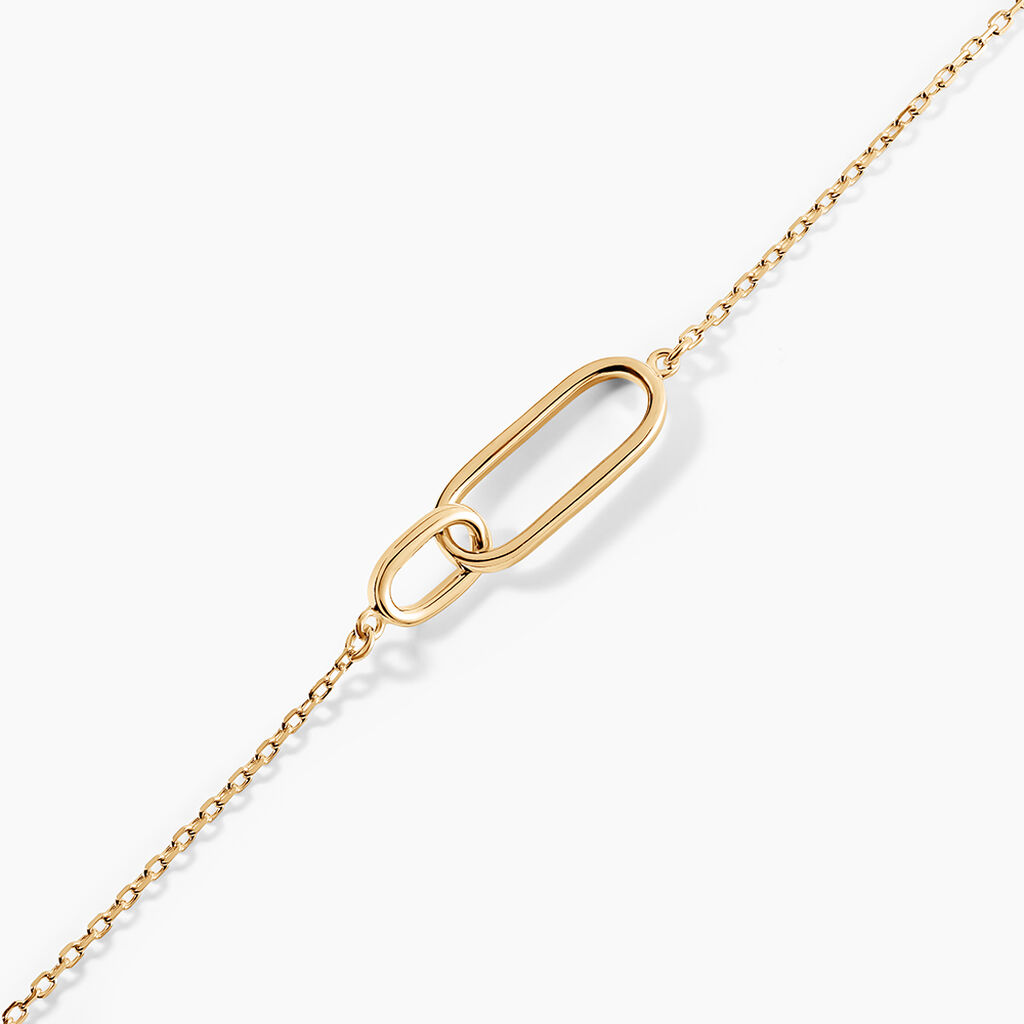 Bracelet Plaqu&eacute; Or Lavrenti - Bijoux sans pierre Femme | Histoire d&rsquo;Or