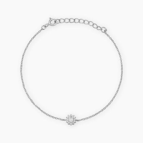 Bracelet Oliviane Argent Blanc Oxyde De Zirconium - Nouveautés Femme | Histoire d’Or