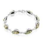 Bracelet Argent Blanc Marie-pauline Ambre - Bracelets Femme | Histoire d&rsquo;Or