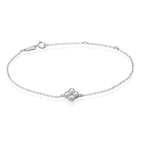 Bracelet Mailys Argent Blanc Oxyde De Zirconium - Bracelets Femme | Histoire d’Or