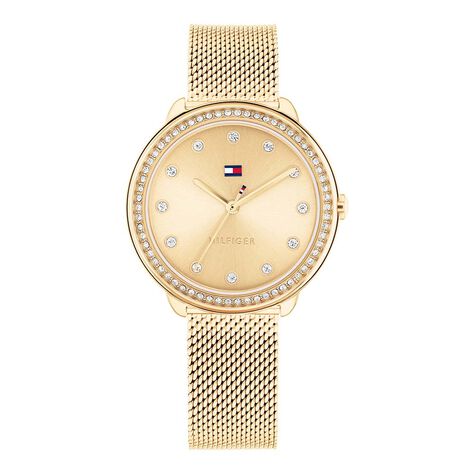 Montre Tommy Hilfiger Demi Doré - Montres Femme | Histoire d’Or