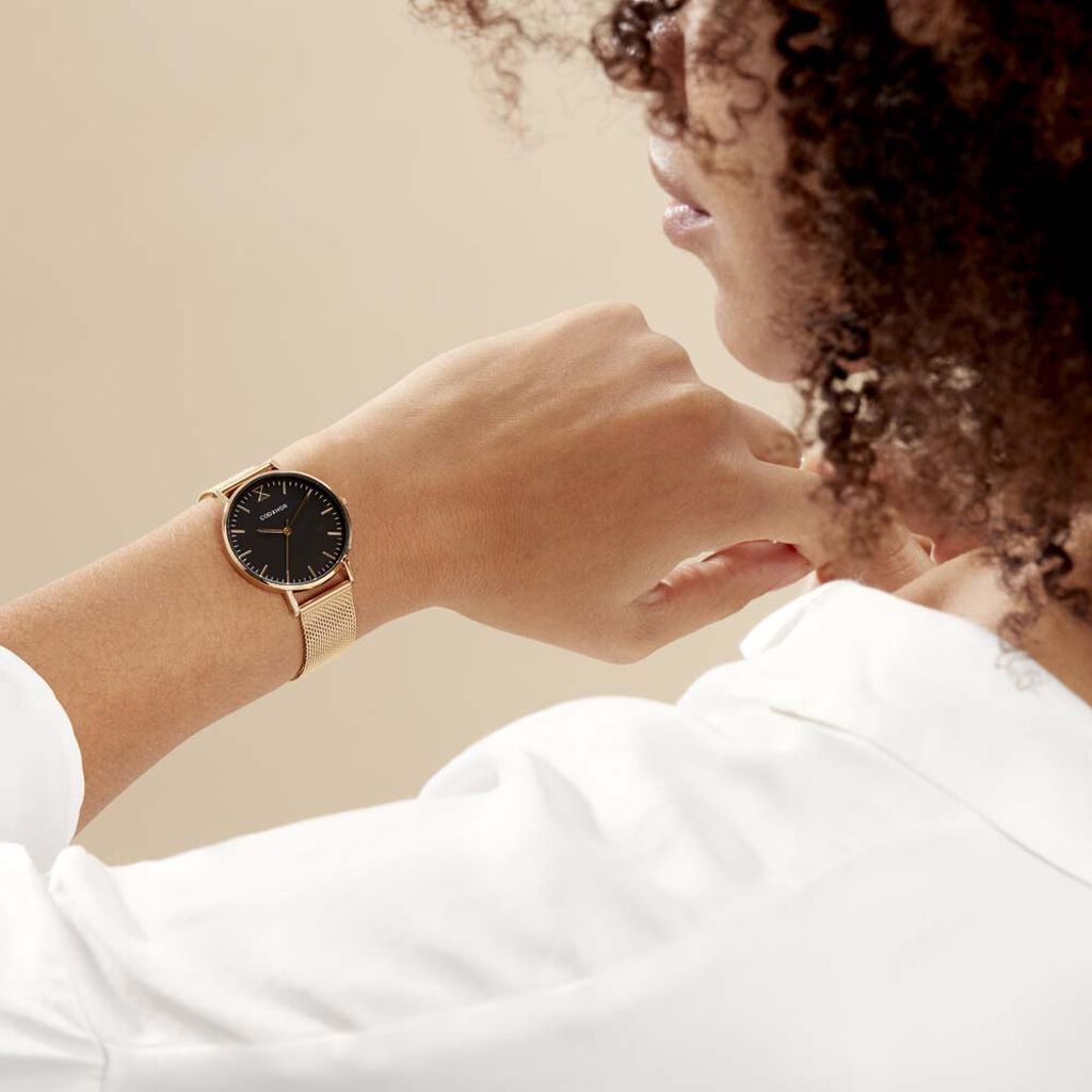Montre Codhor Cindy Noir - Montres Femme | Histoire d’Or