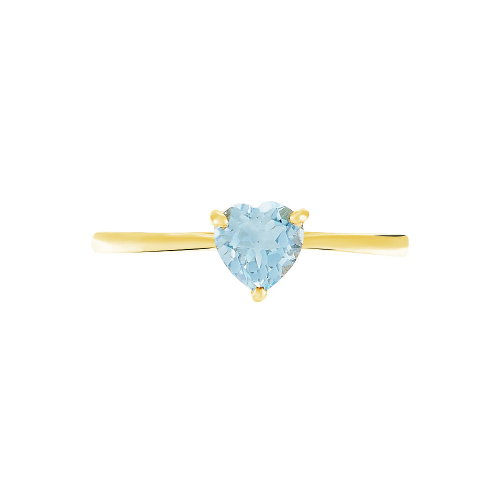 Bague Miyah Or Jaune Topaze - Bagues solitaires Femme | Histoire d’Or