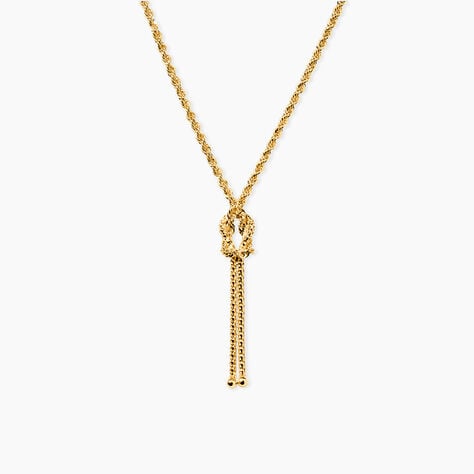 Collier Jerry Or Jaune - F&ecirc;te des m&egrave;res Femme | Histoire d&rsquo;Or