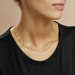 Cha&icirc;ne Camelie Maille Lumina Or Jaune - Chaines Femme | Histoire d&rsquo;Or