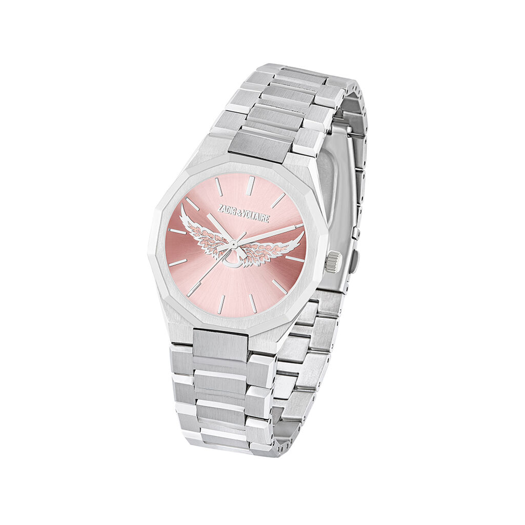 Montre Zadig Et Voltaire New Zadig Rose - Montres Femme | Histoire d&rsquo;Or