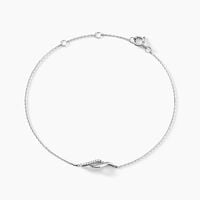Bracelet Tylane Or Blanc Diamant