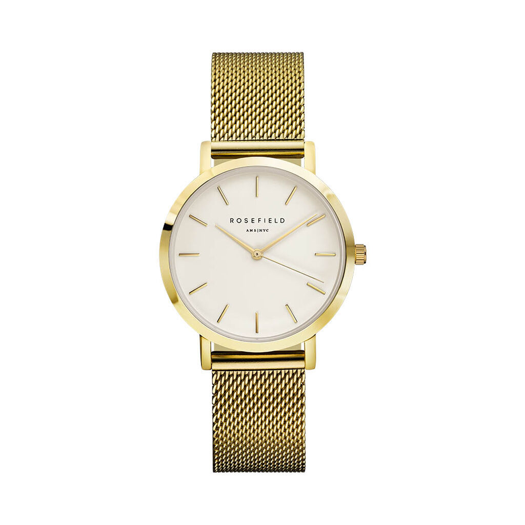 Montre Rosefield The Tribeca Blanc