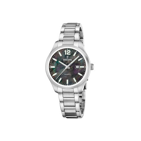 Montre Festina Classics 34 Nacre Noire - Montres Femme | Histoire d&rsquo;Or