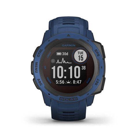 Montre Connectée Garmin Instinct Solar - Montres connectées Homme | Histoire d’Or