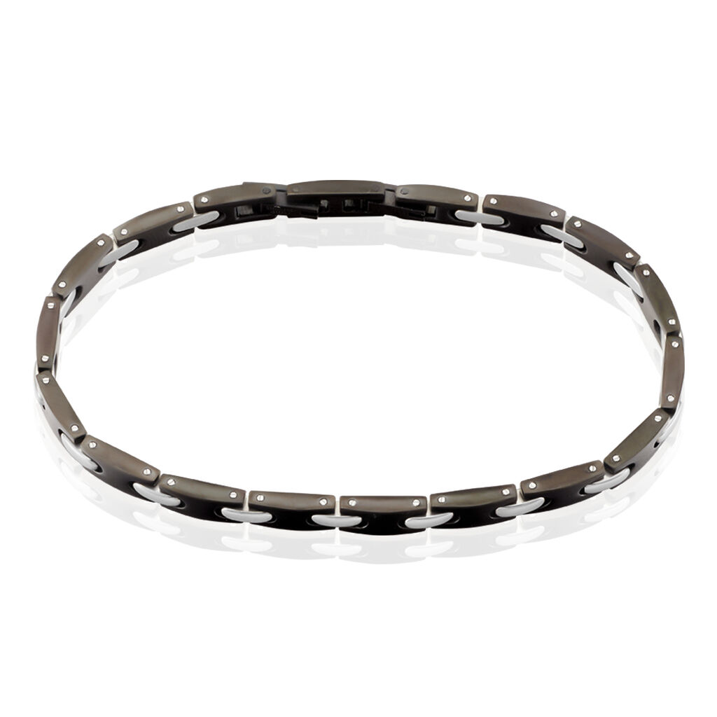 Bracelet Jourdan Homme Dinema Acier Argente - Bracelets Homme | Histoire d’Or