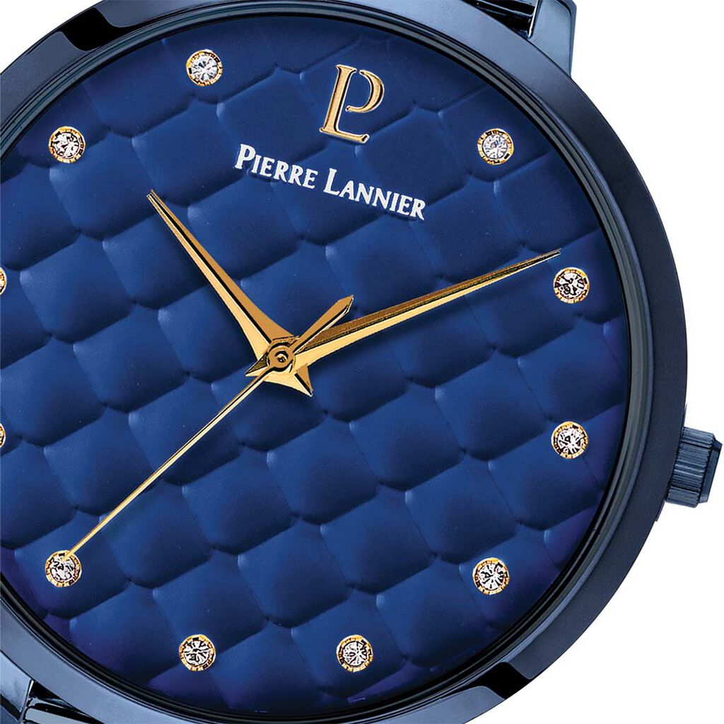 Montre Pierre Lannier Grace Bleu - Montres Femme | Histoire d&rsquo;Or