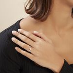 Bague Eliisa Or Blanc Diamant - Bagues solitaires Femme | Histoire d&rsquo;Or