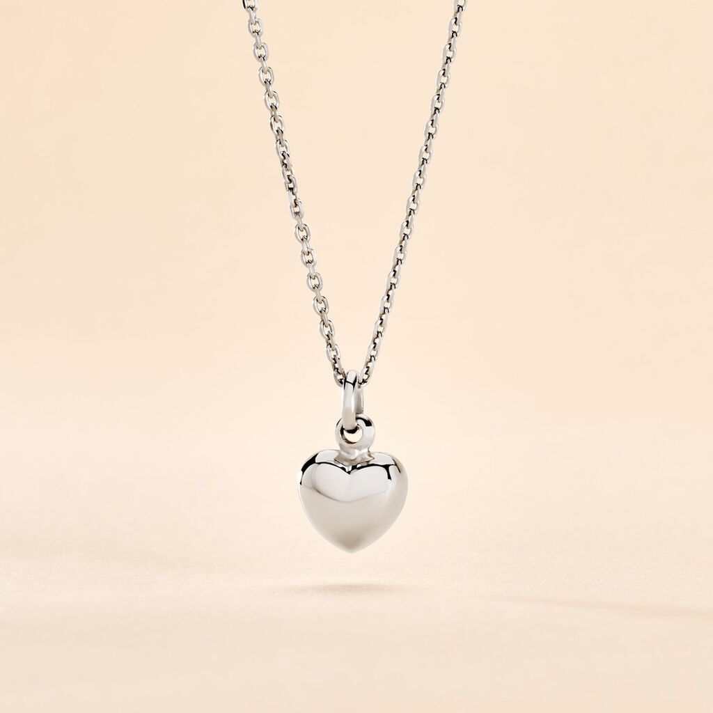 Collier Barbara Argent Blanc - Colliers fantaisie Femme | Histoire d&rsquo;Or