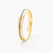Alliance Jodelle Ruban Plat Or Bicolore - Alliances Unisex | Histoire d’Or