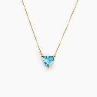 Collier Tender Love Or Jaune Topaze