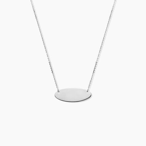 Collier Emma Or Blanc - Colliers Naissance Femme | Histoire d’Or