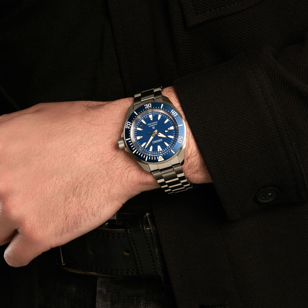 Montre Seiko Prospex Samurai Bleu - Montres Homme | Histoire d&rsquo;Or