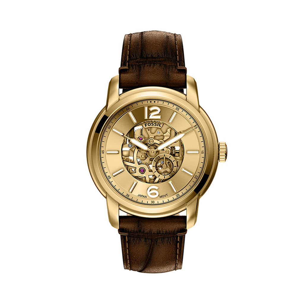 Montre Fossil Heritage Champagne - Montres Homme | Histoire d&rsquo;Or