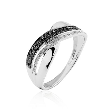 Bague Merlin Or Blanc Diamant - Bagues avec pierre Femme | Histoire d’Or