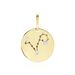 Pendentif Or Jaune Astraea Oxyde De Zirconium - Pendentifs Zodiaque Femme | Histoire d’Or