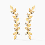 Bijoux D'oreilles Eloiza Or Jaune Oxyde De Zirconium - Ear cuffs Femme | Histoire d&rsquo;Or