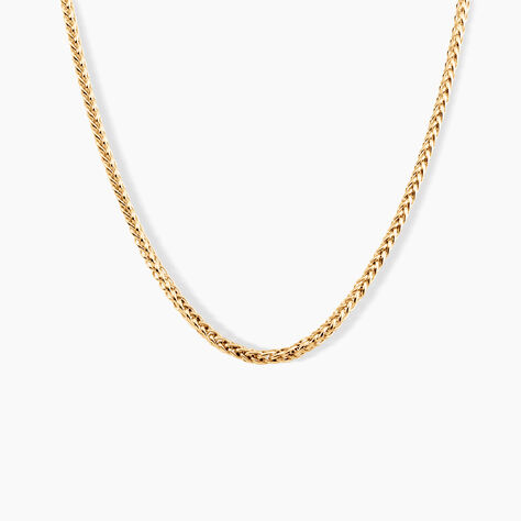 Collier Jany Or Jaune Maille Palmier - Chaines Femme | Histoire d’Or