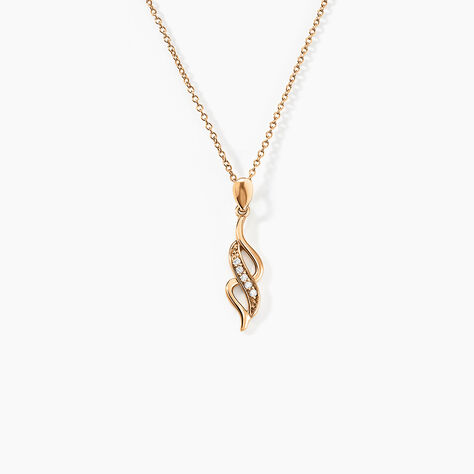 Collier Ishaae Plaqué Or Jaune Oxyde De Zirconium - Colliers fantaisie Femme | Histoire d’Or