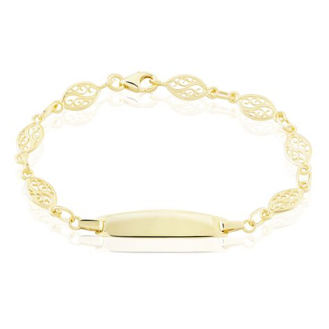 Bracelet Identitée Eudoxie Or Jaune - Bracelets Communion Enfant | Histoire d’Or