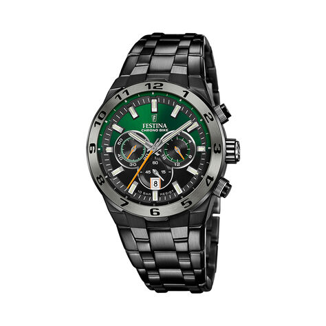 Montre Festina Chrono Bike Vert - Montres Homme | Histoire d&rsquo;Or